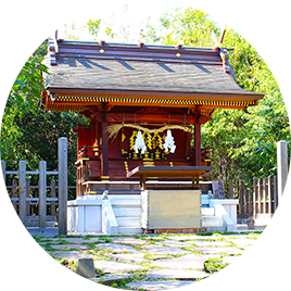 出雲大社相模分祠 龍蛇神の社