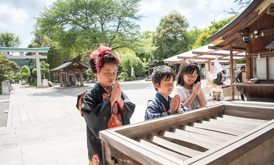 出雲大社相模分祠 七五三